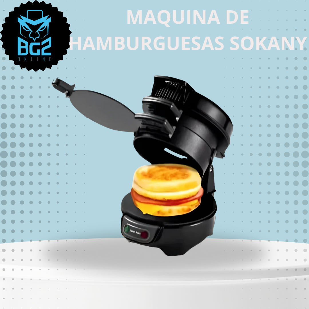 MAQUINA DE HAMBURGUESAS SOKANY